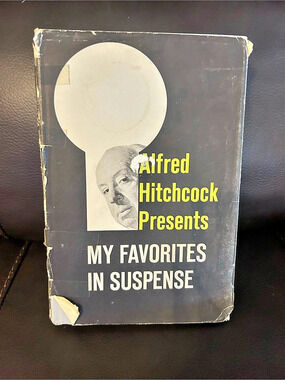 Random House My Favorites in Suspense Alfred Hitchcock Vintage Print Book